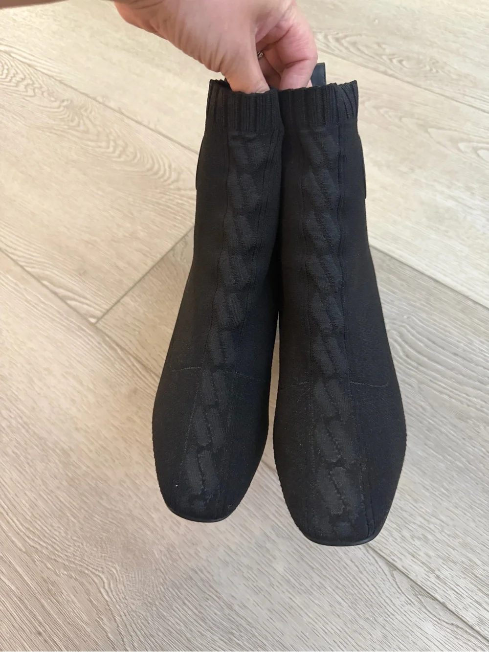 Hermes knitted boots